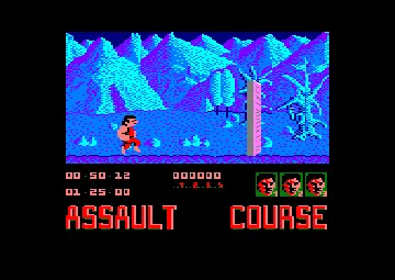 Assault Course (UK) (1990) screen shot game playing